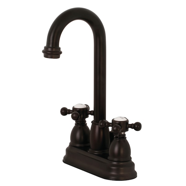 Kingston Brass 4" Centerset Bathroom Faucet, Oil Rubbed Bronze KB3615BX - main